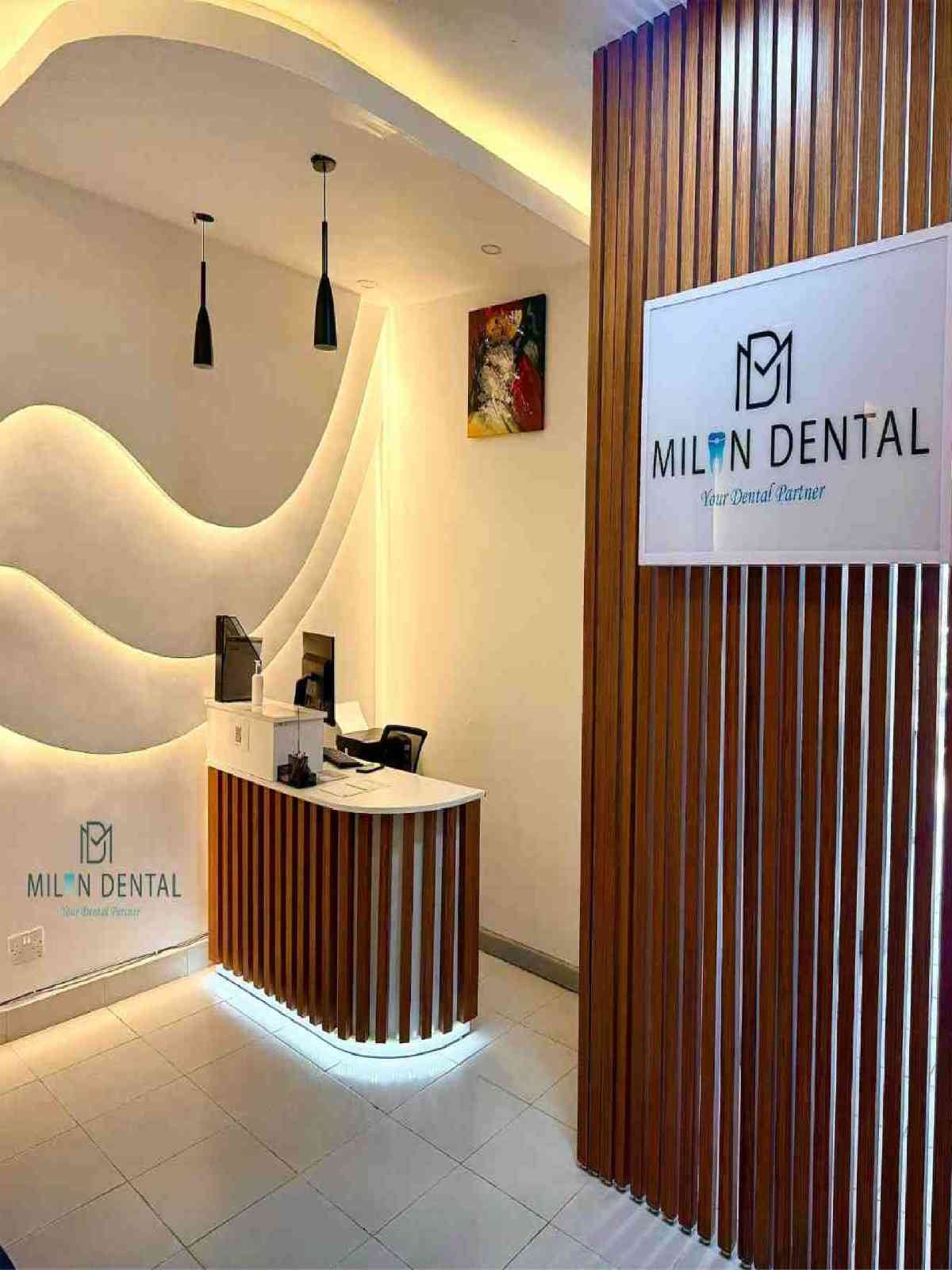 Dental care in progress at Milan Dental Clinic